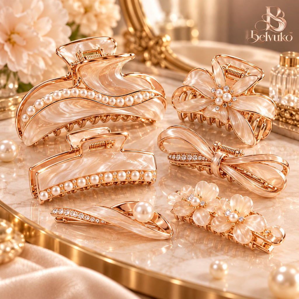 Belvuko Luxury Hair Clip Set main image