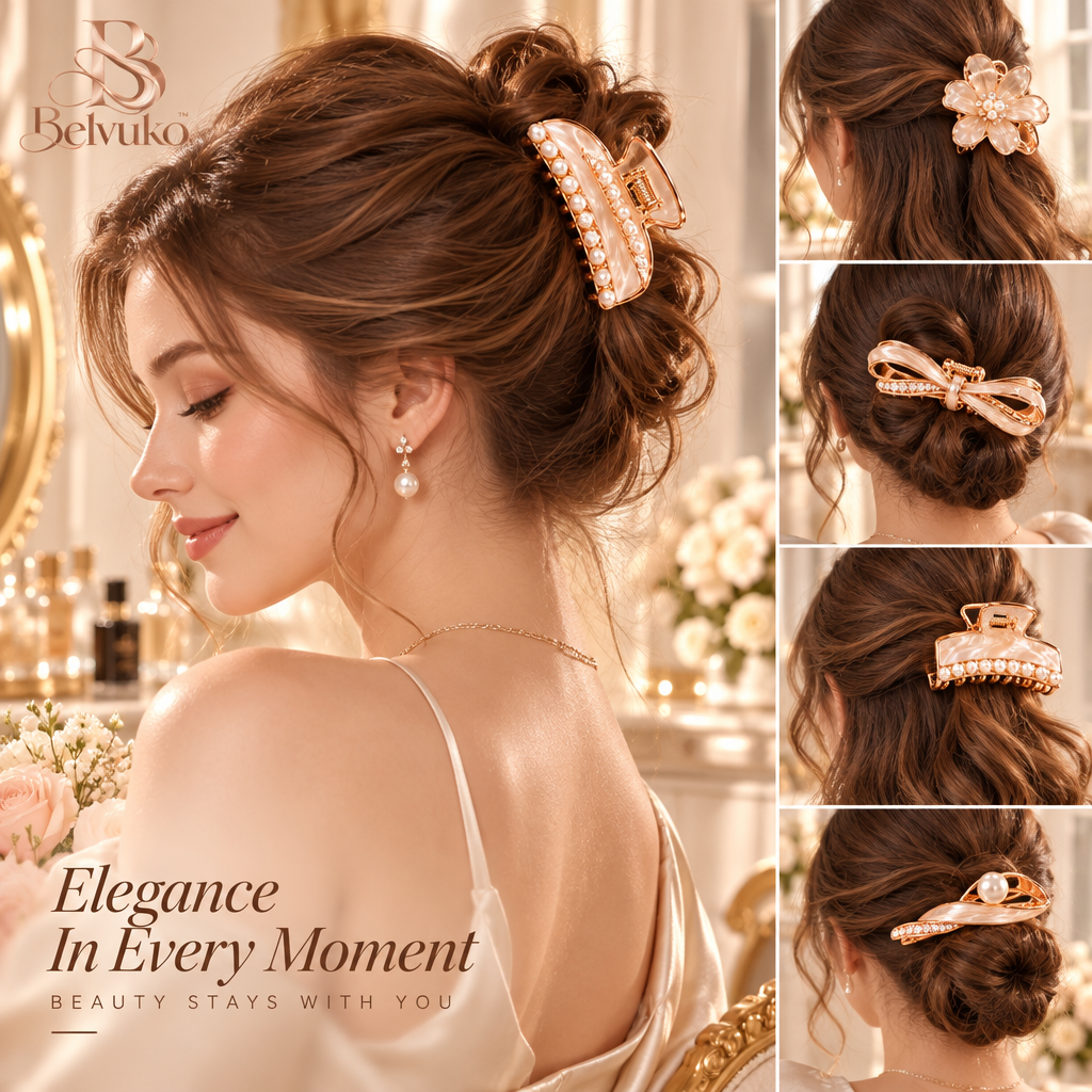 Belvuko Luxury Hair Clip Set detail image 1