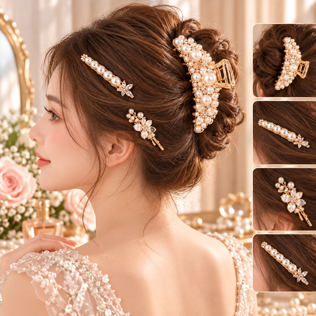 Belvuko Pearl Hair Accessories detail image 1