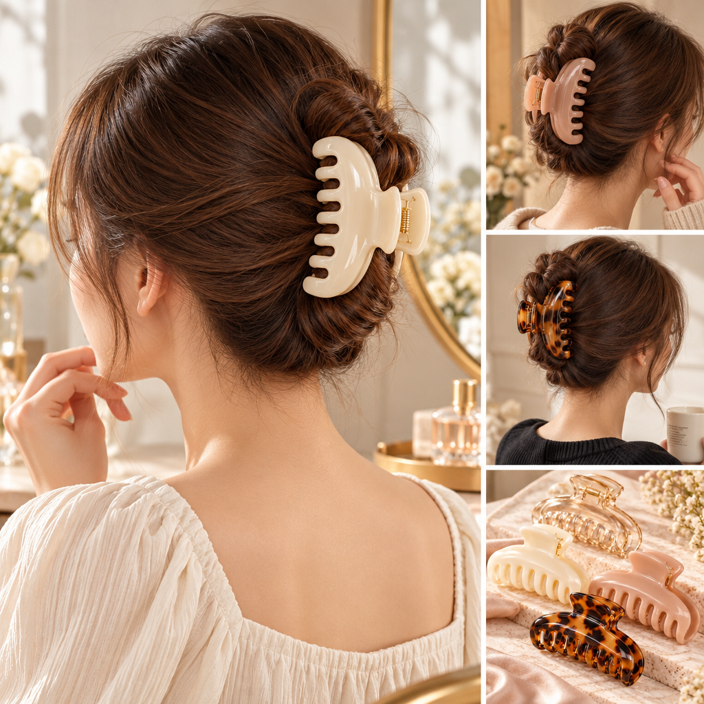 Belvuko Minimalist Hair Claw Clips detail image 3