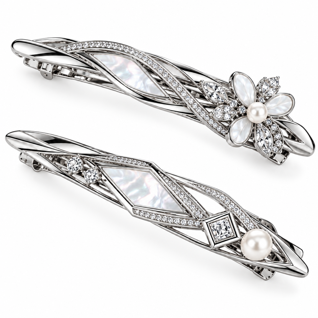 Belvuko Designer Hair Barrettes detail image 1