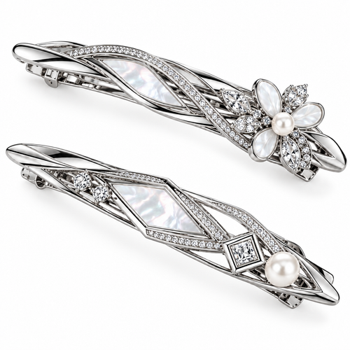 Belvuko Designer Hair Barrettes detail image 1