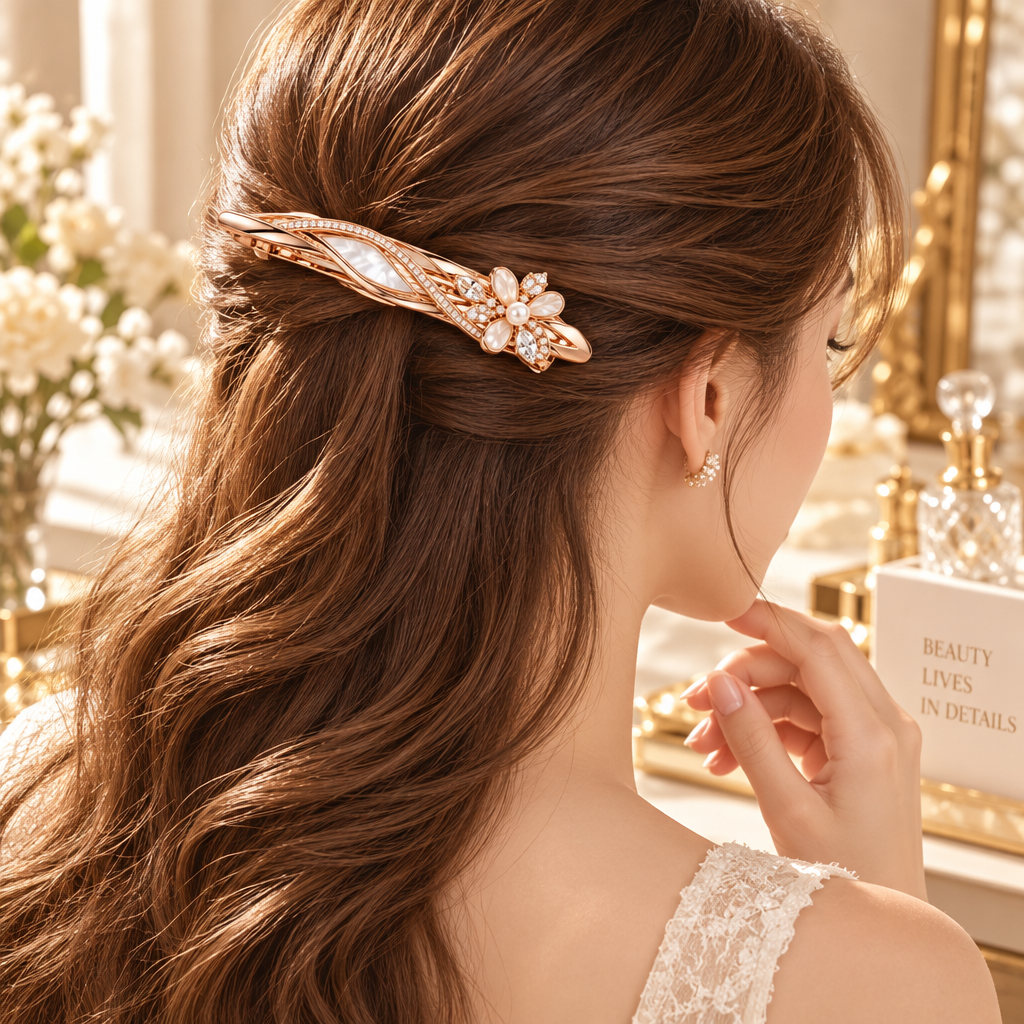 Belvuko Designer Hair Barrettes detail image 2