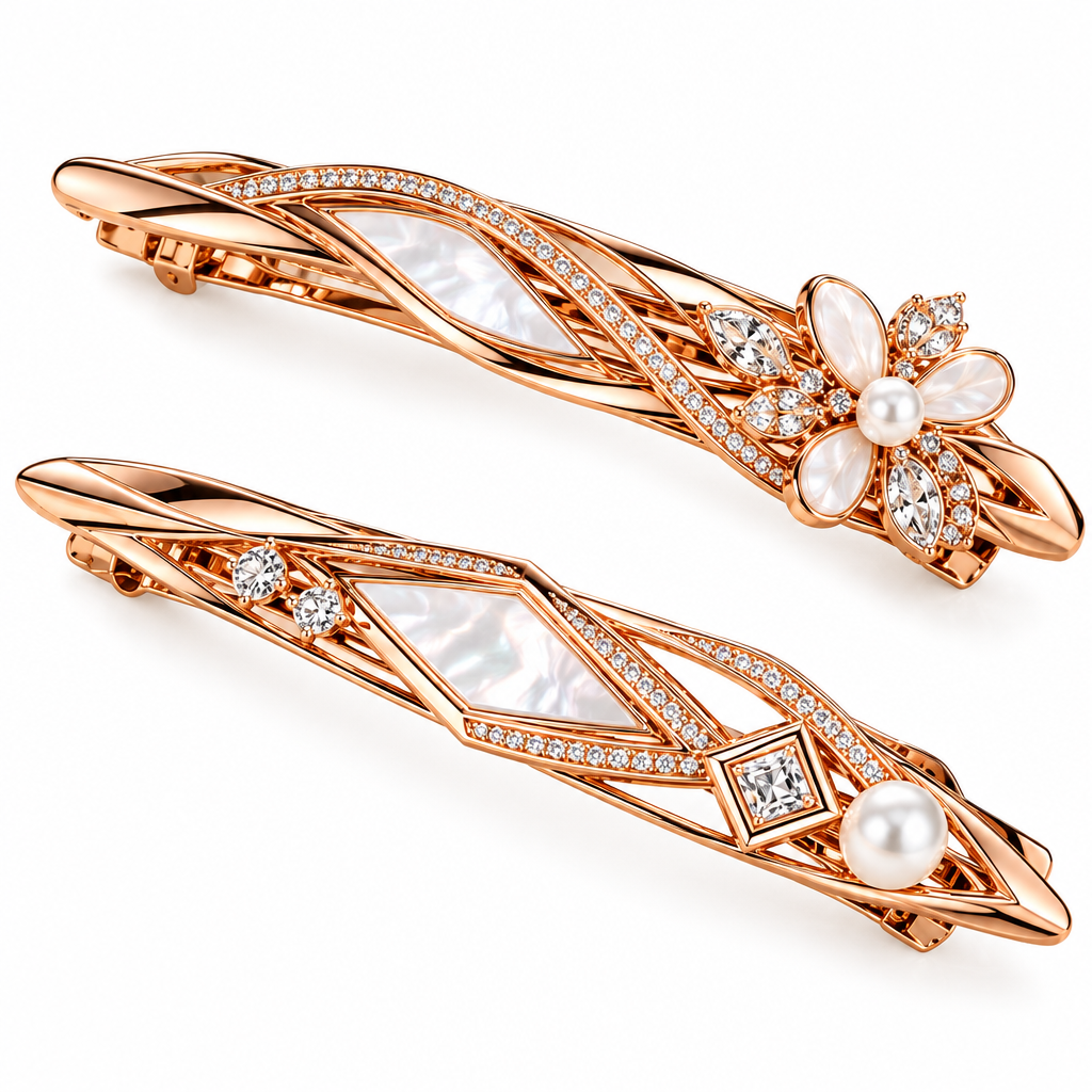 Belvuko Designer Hair Barrettes detail image 3