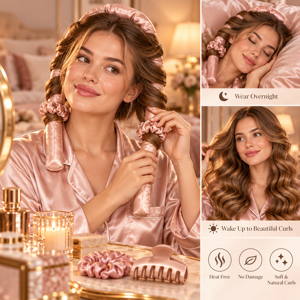 Belvuko Heatless Curling Set detail image 2