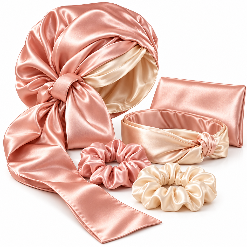 Belvuko Silk Hair Wrap & Styling Accessories detail image 1