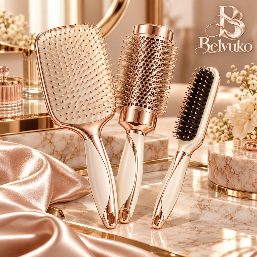 Belvuko Hair Styling Brush Set main image