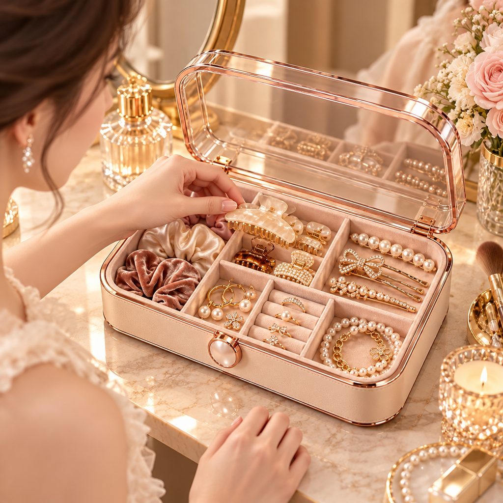 Belvuko Jewelry & Hair Accessory Organizer detail image 1