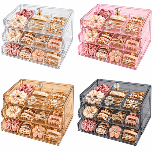Belvuko Acrylic Hair Accessory Display Box detail image 1